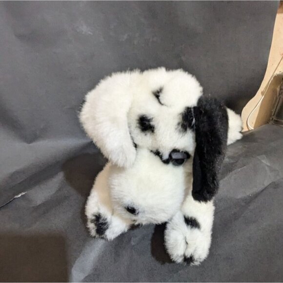 Dalmatian Plush Stuffed Animal Toy Soft & Cuddly Black & White Puppy dog spots - Picture 7 of 10